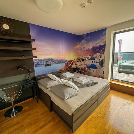Apartman Se Saunou A Terasou S Vyhledem Na Μπρνο Εξωτερικό φωτογραφία