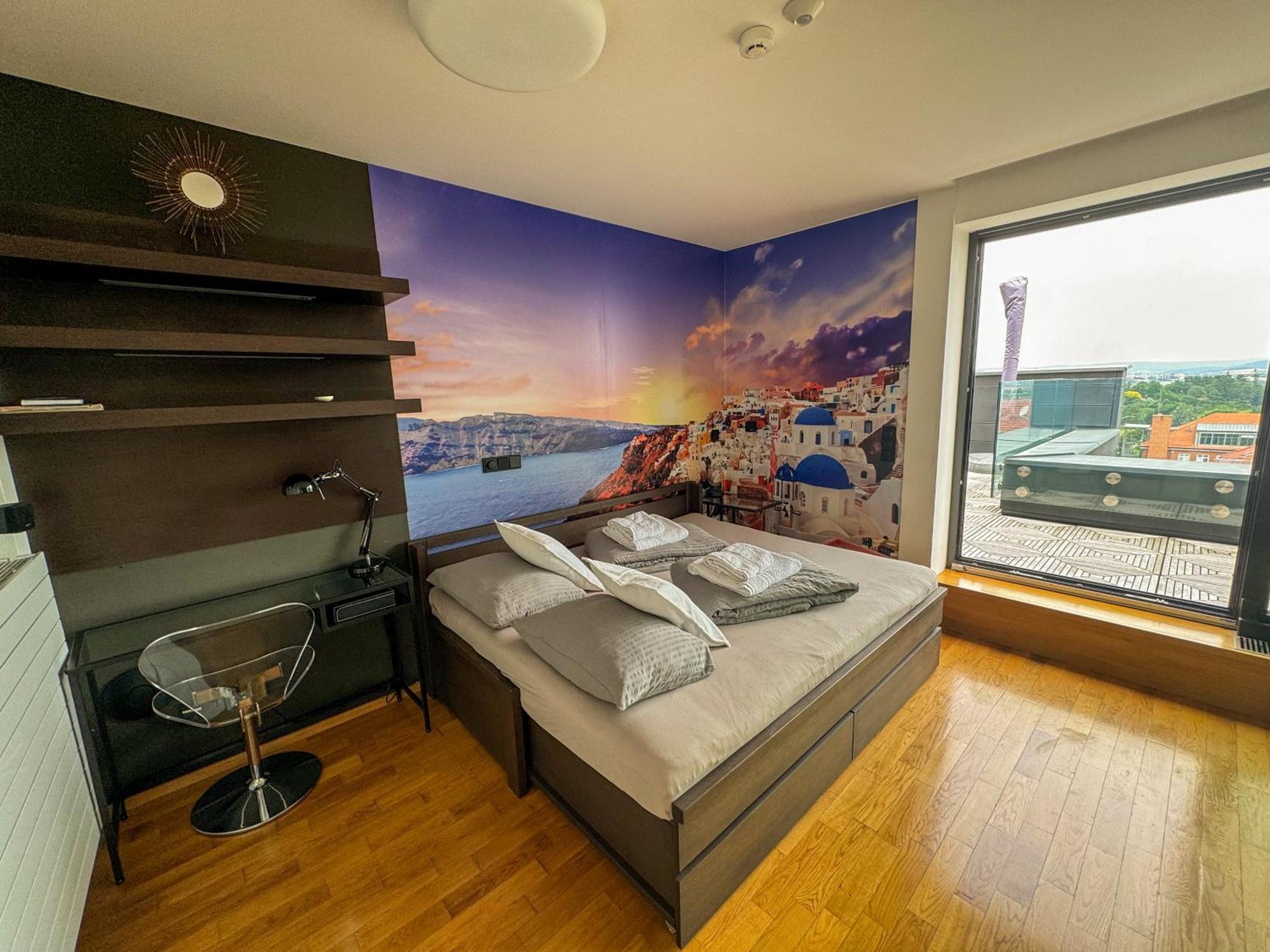 Apartman Se Saunou A Terasou S Vyhledem Na Μπρνο Εξωτερικό φωτογραφία