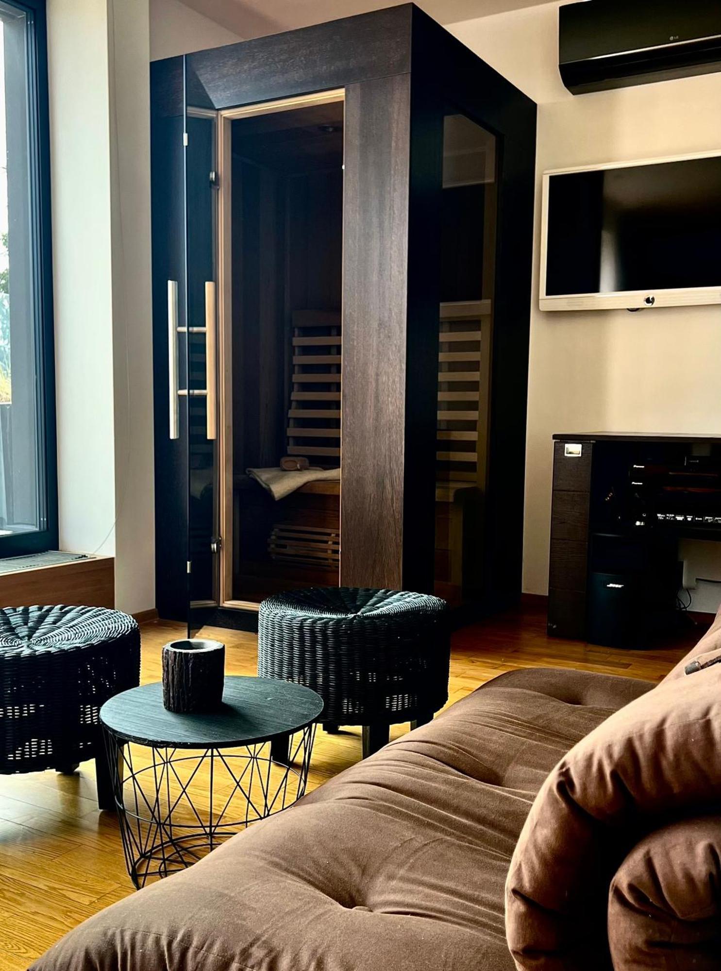 Apartman Se Saunou A Terasou S Vyhledem Na Μπρνο Εξωτερικό φωτογραφία